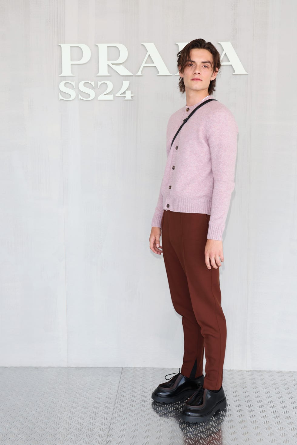 Prada Spring/Summer 2024 Menswear Fashion Show - Arrivals and Front Row prada springsummer 2024 menswear fashion show arrivals and front row