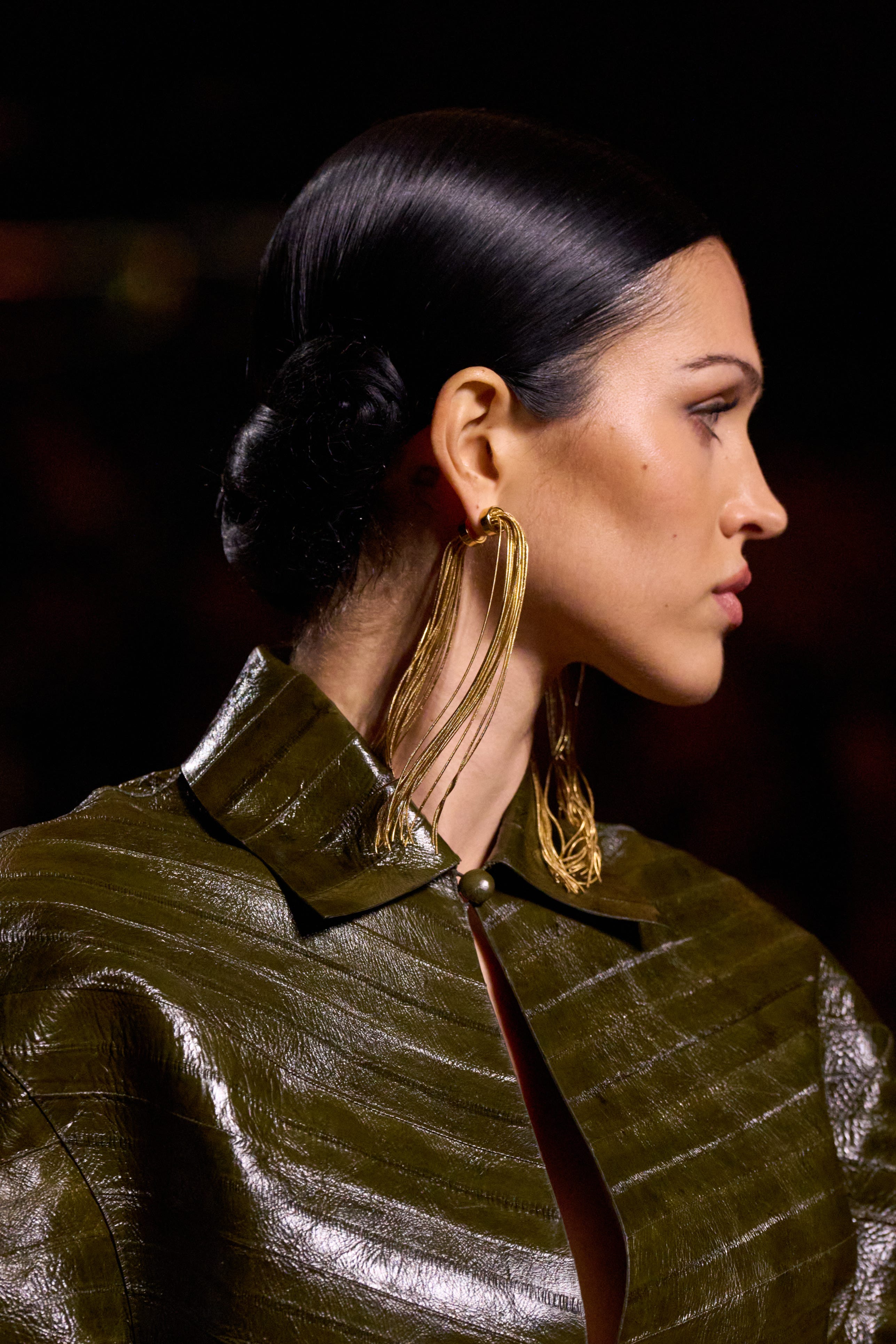 fringe earrings fall winter 2025 jewelry trend